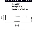 Head Bolt Set CHRYSLER 3.5L EGG V6 NHBS632 - FEL-PRO