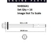 Head Bolt Set CHRYSLER EER 2.7L HEAD BOLTS NHBS641 - ENGINE PRO