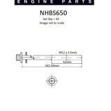 Head Bolt Set GREAT WALL GW4D20 NHBS650 - Nason
