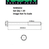 Head Bolt Set FORD 5.0L DOHC 32V V8 NHBS652 - ENGINE PRO