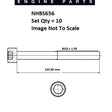 Head Bolt Set NISSAN HR12DE HR15DE HR16DE NHBS656 - FAI