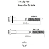 Head Bolt Set TOYOTA 1GD-FTV 2GD-FTV NHBS661 - OEM