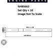 Head Bolt Set TOYOTA 2AR-FE NHBS662 - ENGINE PRO