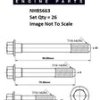 Head Bolt Set CHEVROLET 4.3L 262 V6 NHBS663 - ENGINE PRO