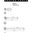 Head Bolt Set CHEVROLET 8.1L V8 NHBS665 - ENGINE PRO