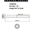 Head Bolt Set RENAULT H5F.403 404 408 NHBS666 - FAI