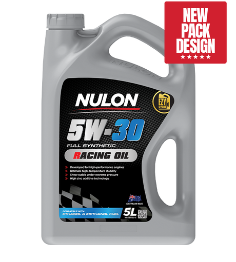 Full Synthetic 5W-30 Racing Engine Oil 5L - Nulon | Universal Auto Spares