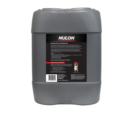 Full Synthetic 5W-40 Racing Engine Oil - Nulon | Universal Auto Spares