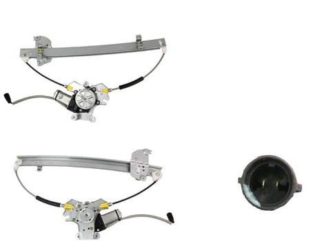 Front Window Regulator RHS (2-Pin, With Motor) Nissan Navara D40 11/2005 - 04/2015 NSNV-WIR-37R - Sterling Parts