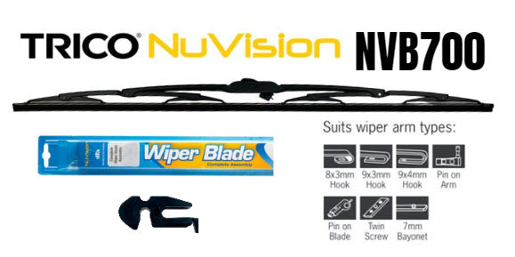 Nuvision Economy Blade Assembly 700MM 28" (Single) NVB700 - Trico | Universal Auto Spares