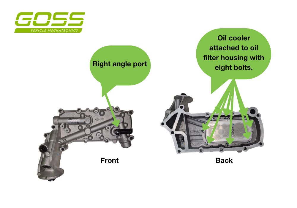 Oil Cooler/Filter OC143 - Goss