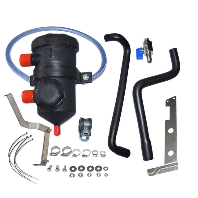 200 Oil Catch Can Kit Fit For Mitsubishi Triton MQ MR Pajero Sports 4N15 2.4 2015-ON OCANKIT-002 - Machter