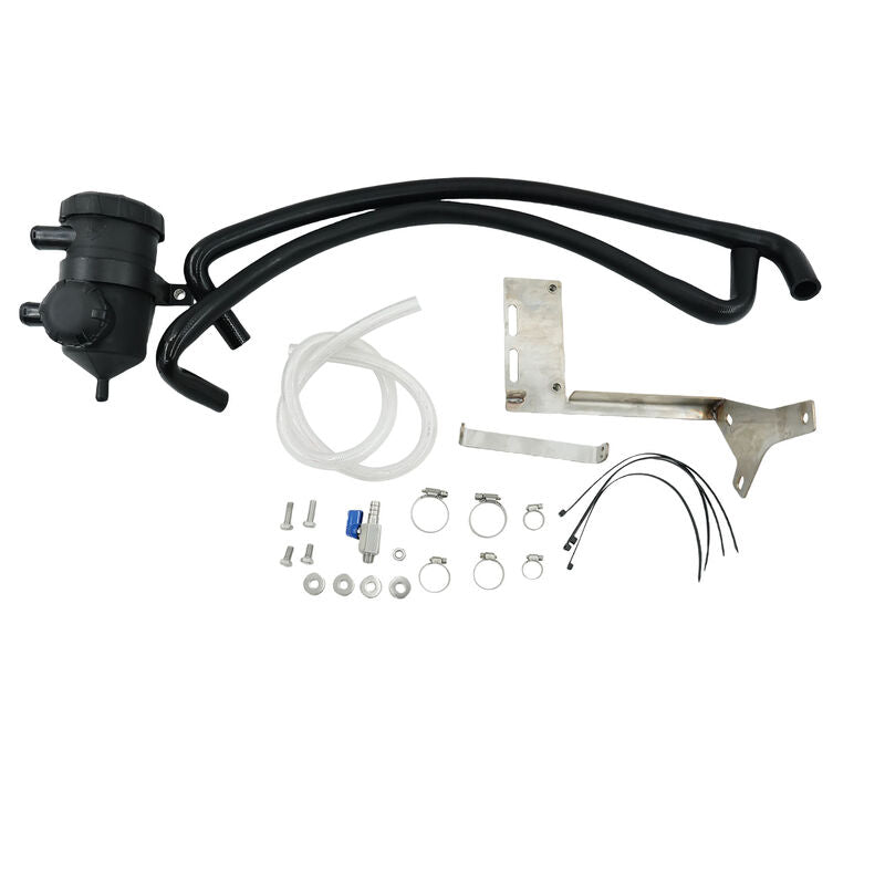 Oil Catch Can Kit Fit For Toyota Landcruiser 70 Series 4.5L V8 Turbo Diesel VDJ76 78 79 1VD-FTV DOHC 32V 2007-ON OCANKIT-013 - Machter