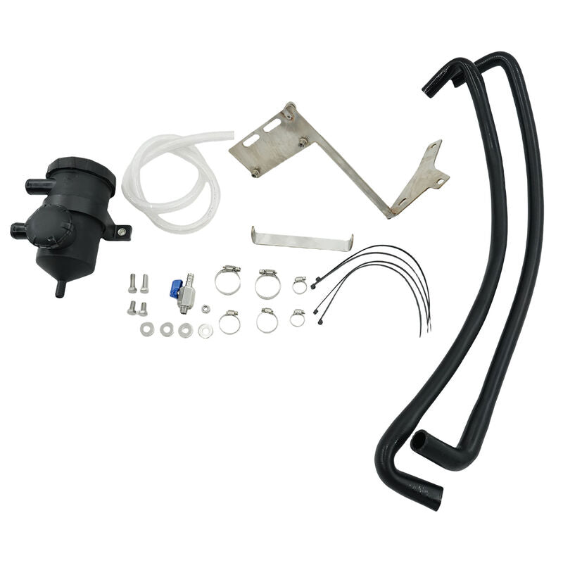 Oil Catch Can Kit Fit For Toyota Landcruiser 70 Series 4.5L V8 Turbo Diesel VDJ76 78 79 1VD-FTV DOHC 32V 2007-ON OCANKIT-013 - Machter