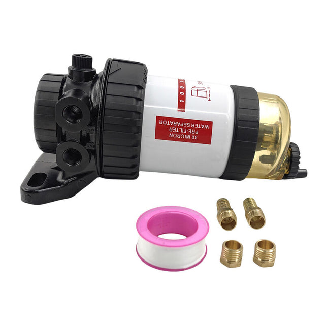 Universal Pre Filter Kit Fuel Manager 4WD Diesel Separator FM705DPK Fit For Toyota Hilux 3.0L D4D 2005-2015 OILCAN-003 - Machter