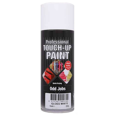 Gloss White Enamel Quick Drying Professional Touch Up Paint - Odd Jobs | Universal Auto Spares