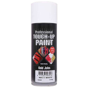 Matt White Enamel Quick Drying Professional Touch Up Paint - Odd Jobs