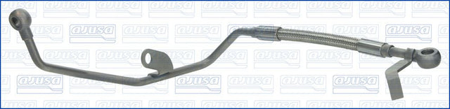 1VDFTV Turbo Oil Pipe Left Hand Suit Toyota OP10680 - AJUSA | Universal Auto Spares