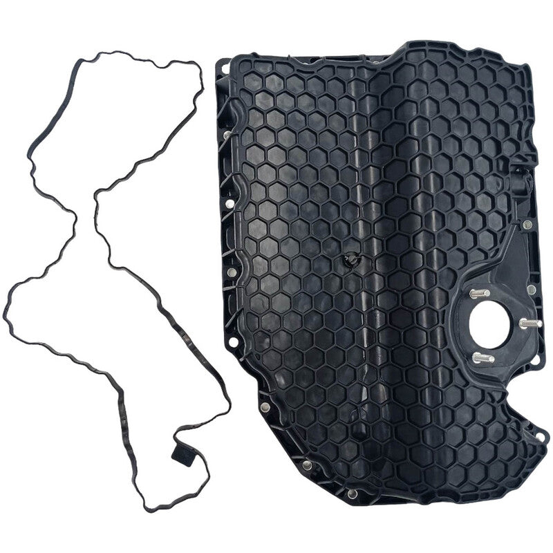 Black Oil Sump Pan Fit For Volkswagen Arteon GTI Golf Alltrack R Sport Wagen Passat Tiguan 5N AD1 For Audi A1 A3 S3 Q2 Q3 TT With Gasket 06K103600AE - Machter