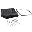 Automatic Transmission Oil Pan Aluminum Finned Black GM Turbo TH350 Extra Capacity OPAN-GM001 - Machter