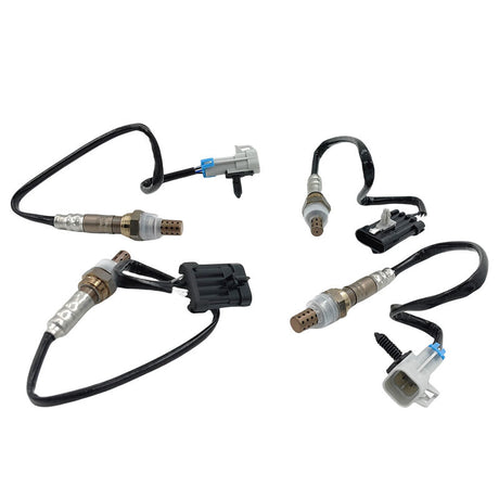 4 Pieces O2 Oxygen Sensor Front & Rear Fit For Holden Commodore VE SS V Redline 6.0L V8 2006-2013 - Machter