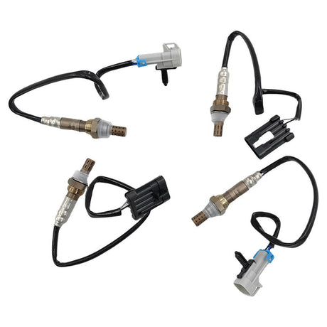 4 Pieces O2 Oxygen Sensor Front & Rear Fit For Holden Commodore VE SS V Redline 6.0L V8 2006-2013 - Machter