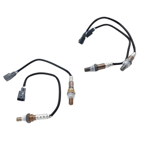 4 Pieces Oxygen Sensors Fit For Toyota HiAce TRH201 2TR-FE I4 2.7L 03/2005-02/2015 - Machter