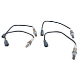 4 Pcs Oxygen Sensors Fit For Toyota HiAce TRH201 2TR-FE I4 2.7L 03/2005-02/2015 OX-TA002-4PCS - Machter