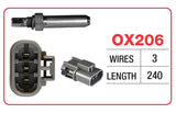 Oxygen Sensor-Holden, Nissan 3 Wire OX206 - Goss