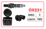 Oxygen Sensor - Saab, Volkswagen OX231 - Goss
