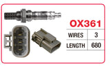 Oxygen Sensor - Nissan 3 Wire - OX361 - Goss