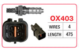 Oxygen Sensor - Hyundai OX403 - Goss
