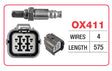 Oxygen Sensor - Subaru OX411 - Goss