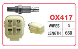 Oxygen Sensor - Subaru OX417 - Goss