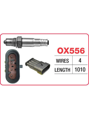 Oxygen Sensor - OX556 - Goss | Universal Auto Spares