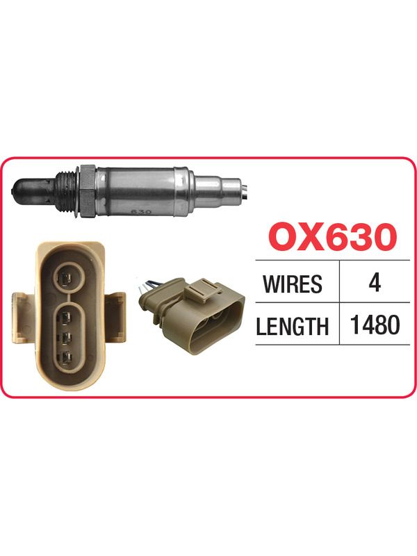 Oxygen Sensor - OX630 - Goss | Universal Auto Spares