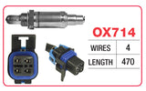 Oxygen Sensor - Hummer OX714 - Goss