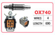 Oxygen Sensor - Mazda OX740 - Goss