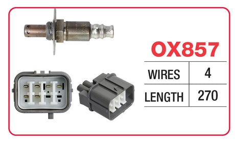 Oxygen Sensor - Suzuki OX857 - Goss