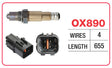 Oxygen Sensor Kia OX890 - Goss