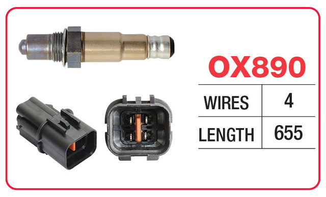 Oxygen Sensor Kia OX890 - Goss