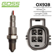 Oxygen Sensor Land Rover OX928 - Goss