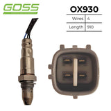 Oxygen Sensor Toyota OX930 - Goss