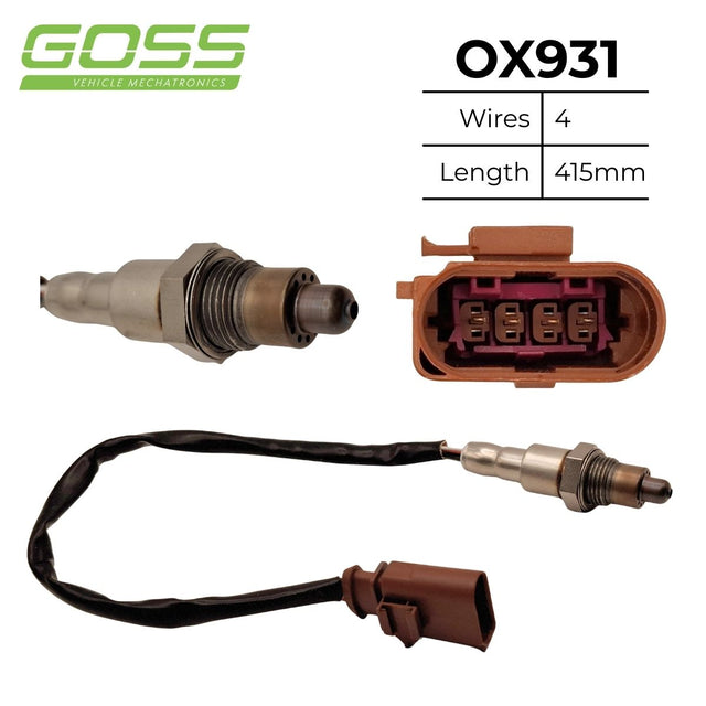 Oxygen Sensor Volkswagen/Skoda OX931 - Goss