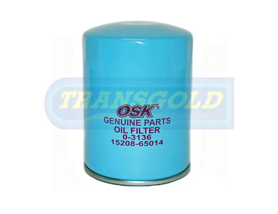 OSK Oil Filter Fits Ford Maverick. Nissan 1600, Patrol OZ-115 - Transgold | Universal Auto Spares