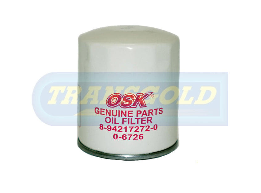 OSK Oil Filter Fits Holden Gemini, Jackaroo Diesel Z178 OZ-178 - Transgold | Universal Auto Spares