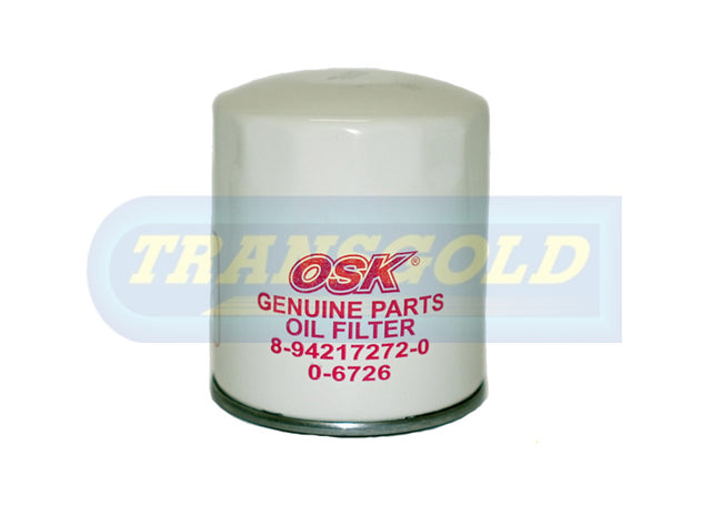OSK Oil Filter Fits Holden Gemini, Jackaroo Diesel Z178 OZ-178 - Transgold | Universal Auto Spares