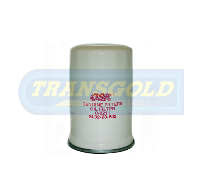 OSK Oil Filter Fits Ford Trader, Mazda T3500,T4000, T4600 Z419 OZ-419 - Transgold | Universal Auto Spares