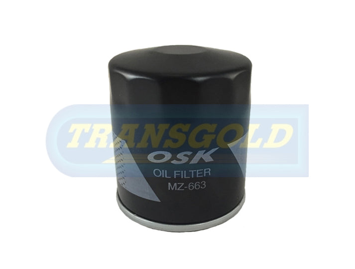 OSK Oil Filter Fits Holden Commodore VE V8 Z663 / WCO68 OZ-663 - Transgold | Universal Auto Spares