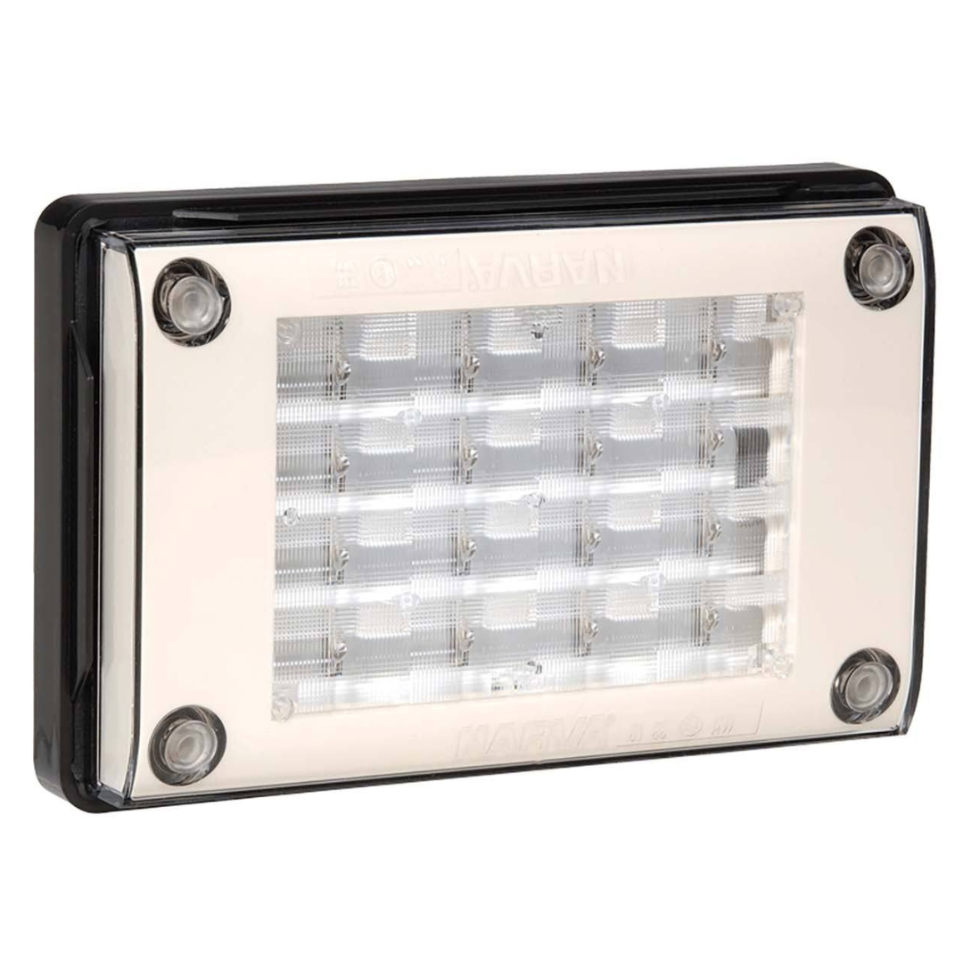 White LED Reverse Lamp (Vertical Mount) 8-28V 0.32AMP (12V) 0.16AMP (24V) - Narva